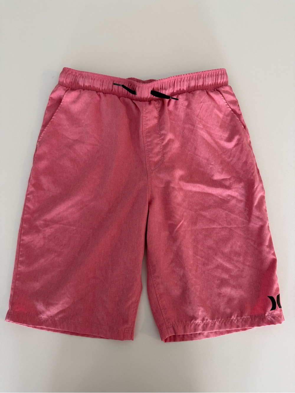 Hurley Boys Athletic Elastic Waist Hybrid Shorts 12-13 Yrs